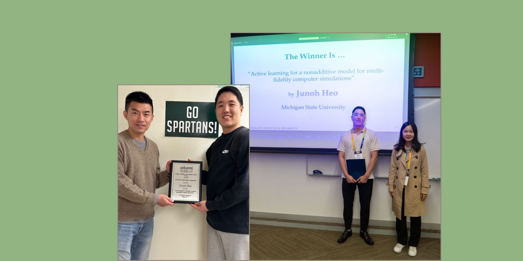Heo wins INFORMS paper contest